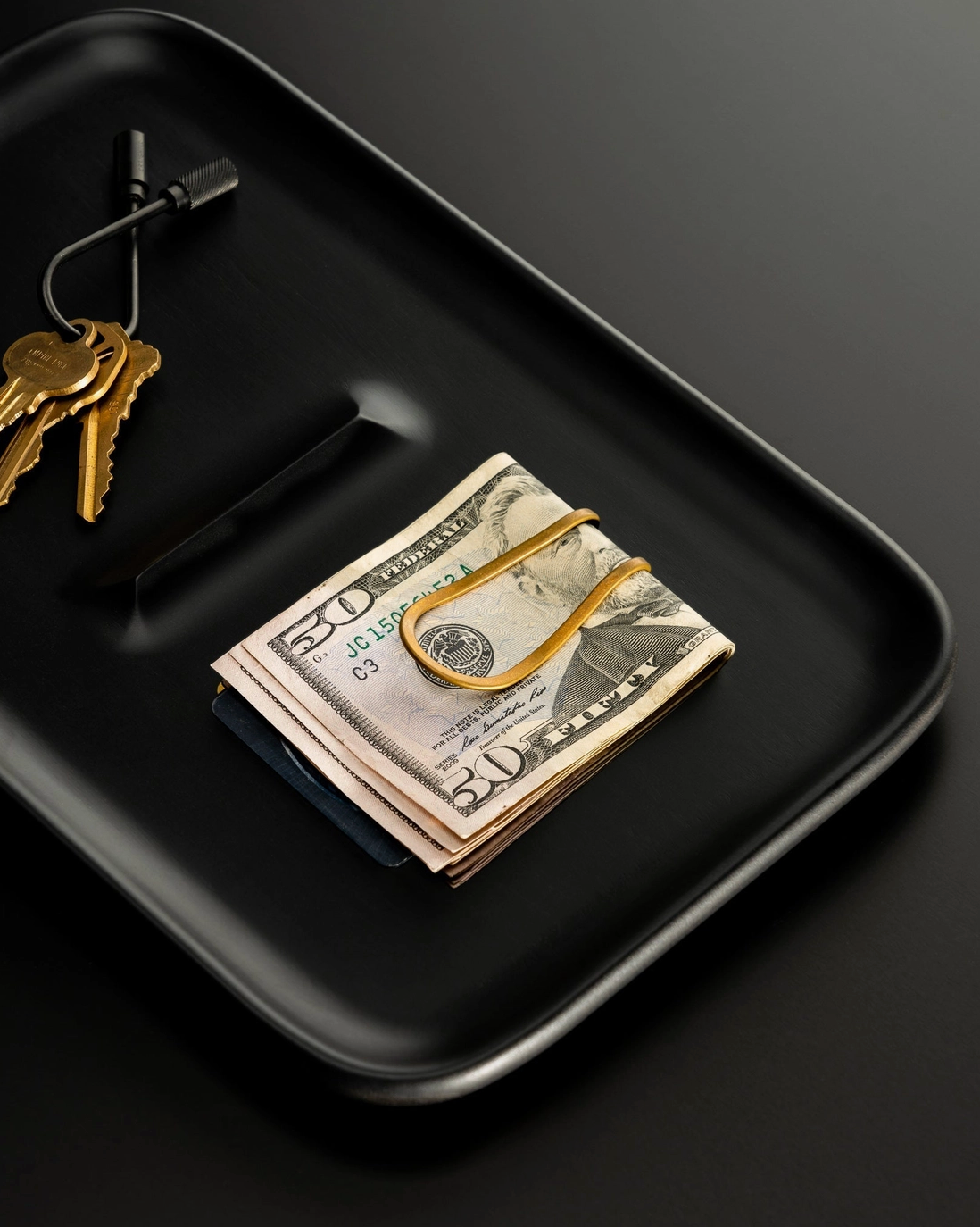 Craighill Station Money Clip - Bronze Titanium