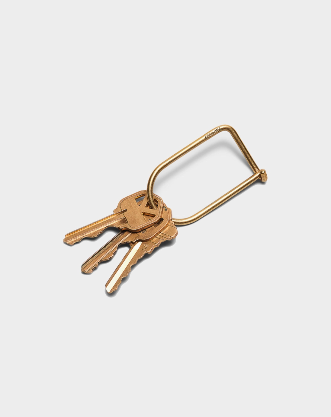 Craighill Wilson Key Ring - Brass