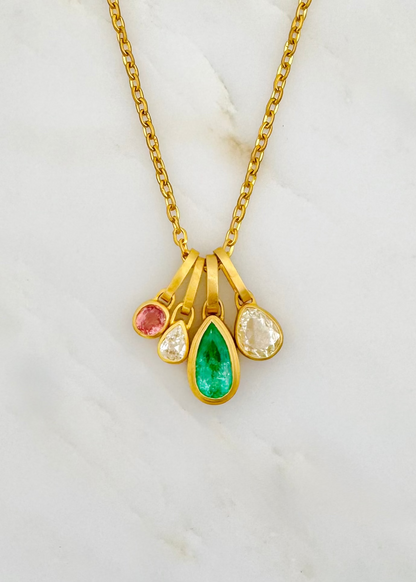 Darius jewels 18k yellow gold One-of-a-Kind Gemstone Pendants