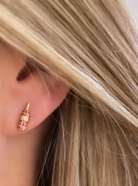Wine Bottle Stud (Single Stud)