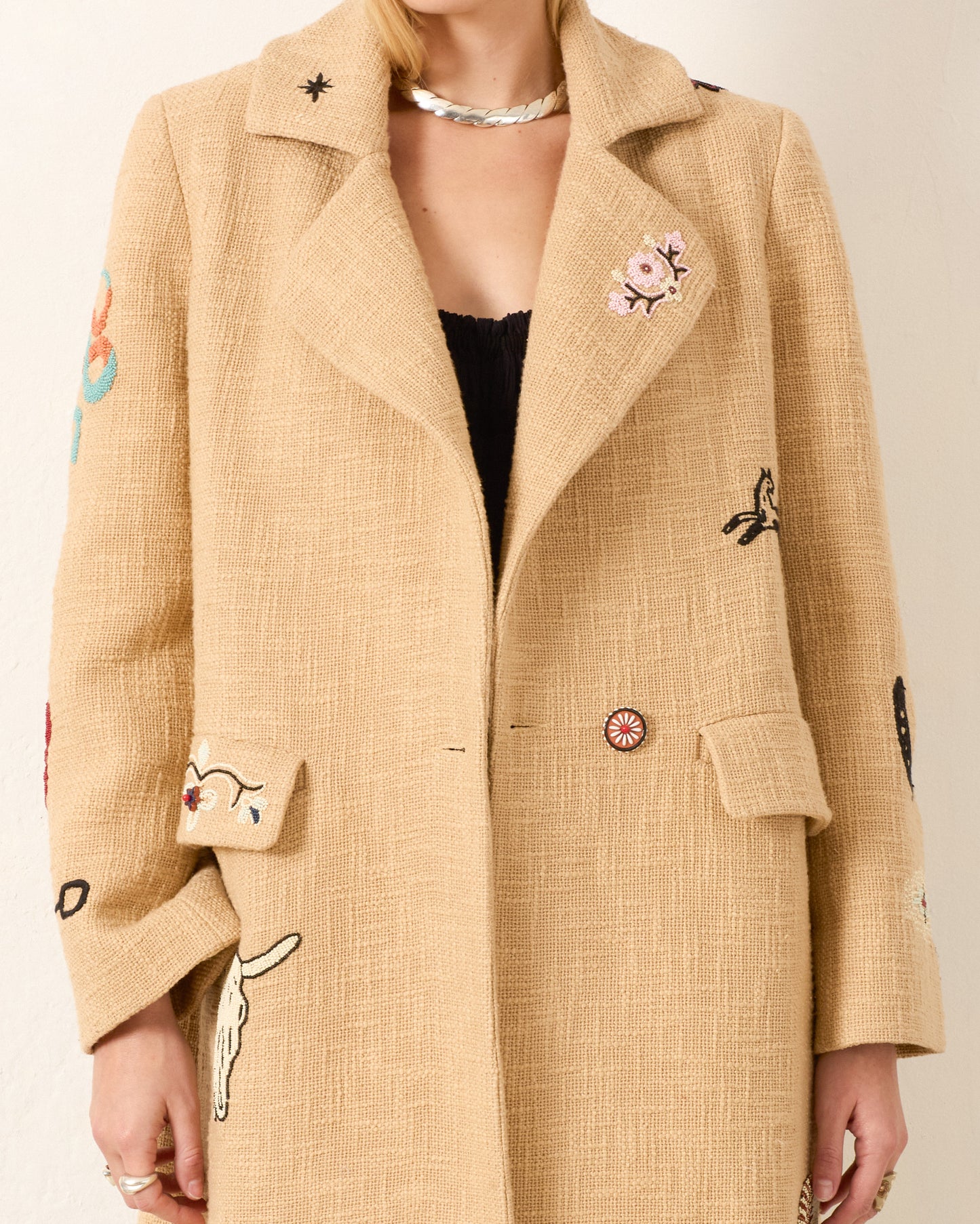 Petunia Desert Tattoo Coat