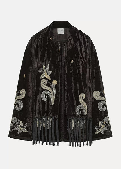 Forte Forte Frangipane Gardens Velvet Jacket