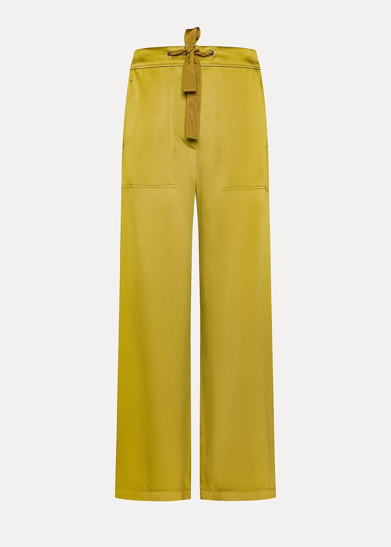 Forte forte satin pants antique goldwomens 14364_mypants-F48M.6031-01