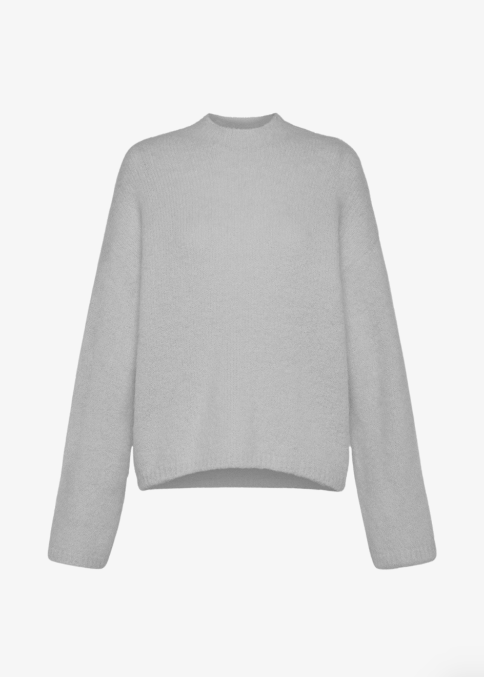 Forte forte womens Baby Suri Alpaca Oversized Sweater pear grey