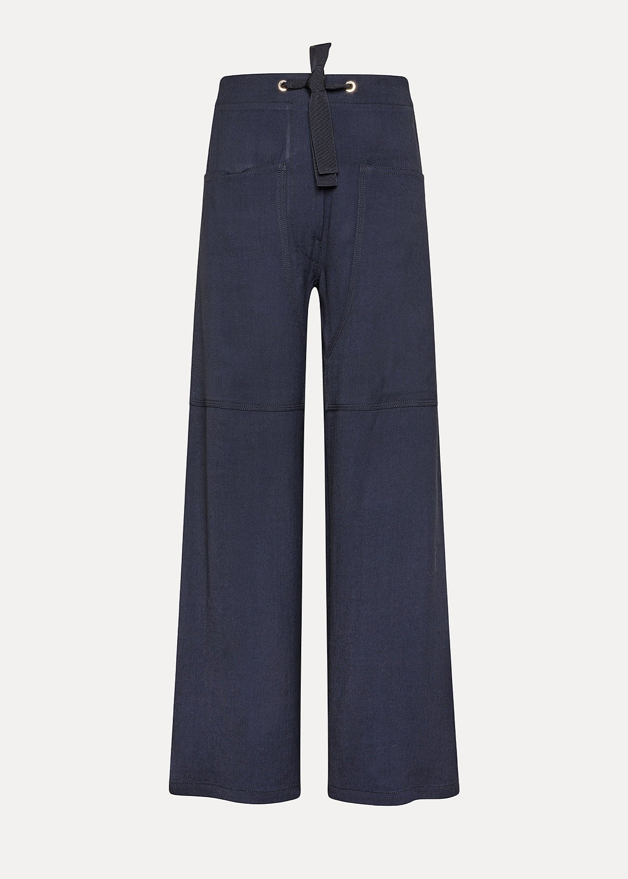 Forte forte womens Slubbed Canvas Cargo Pants in Notte14330_mypants-F48M.5012-01