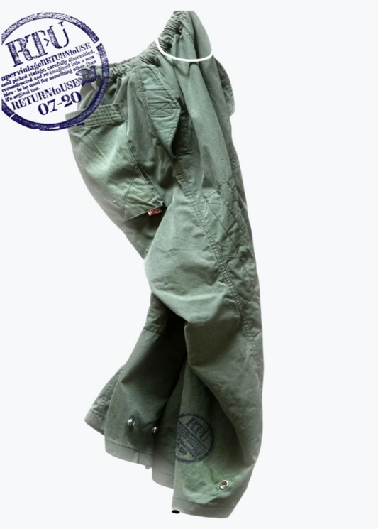 Freecity One-of-a-Kind RTU Flap/Snap Karate Pants Army