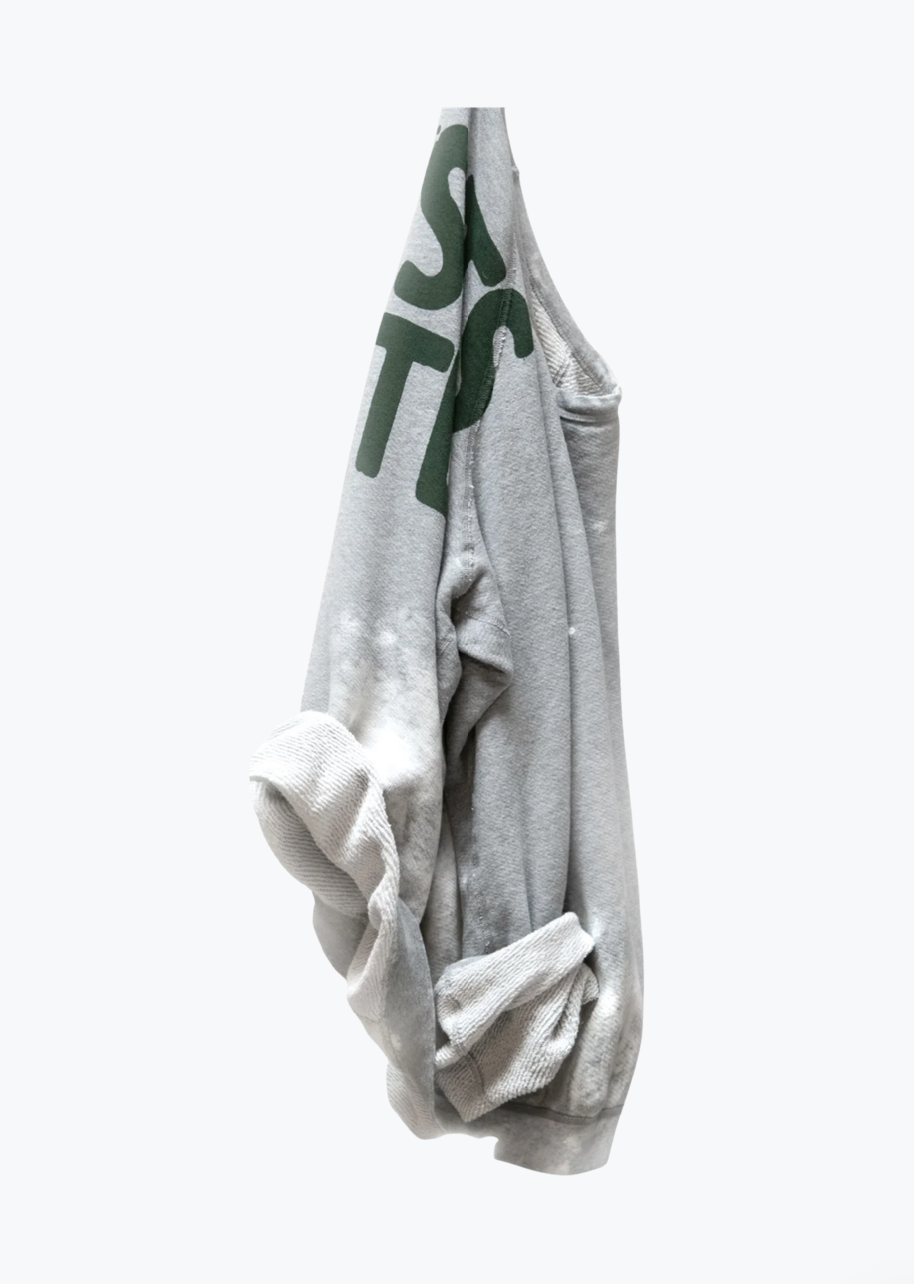 Freecity unisex Artists Wanted Bleachout Raglan Sweatshirt