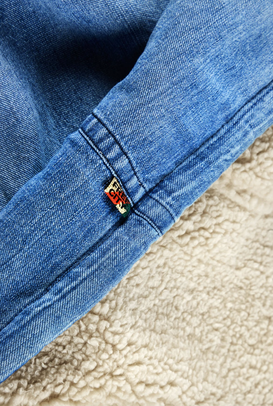 Freecity x Commune Indigo Sherpa Blanket