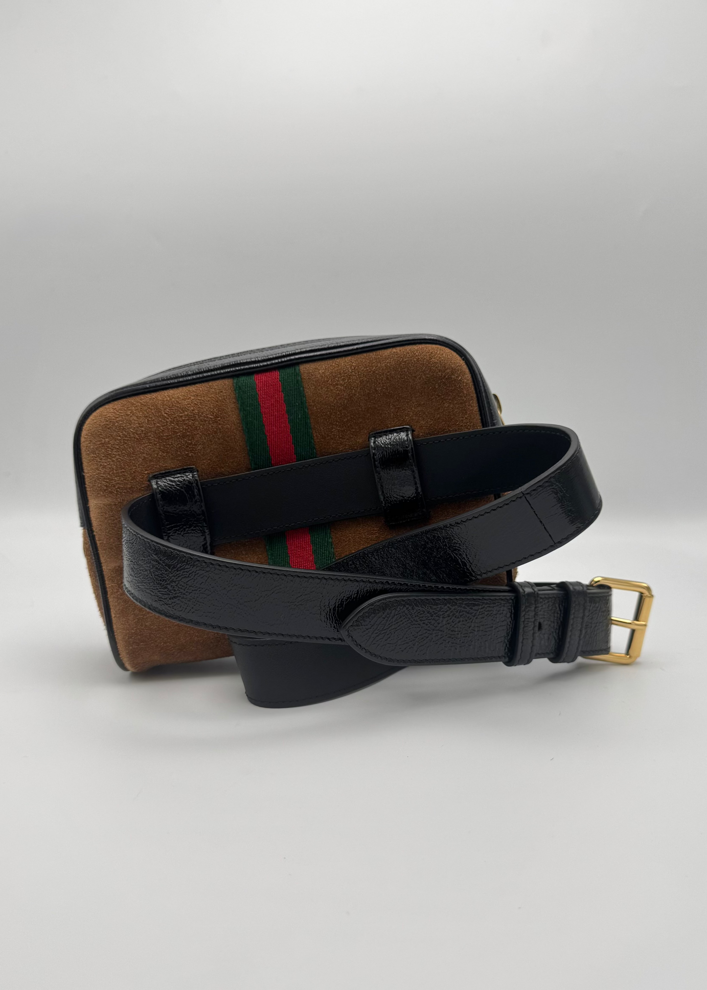 Gucci Ophidia Suede Belt Bag