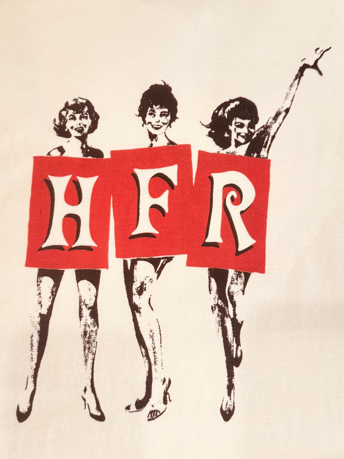 Hollywood Forever Records HFR Girls Graphic Print Cotton T-Shirt