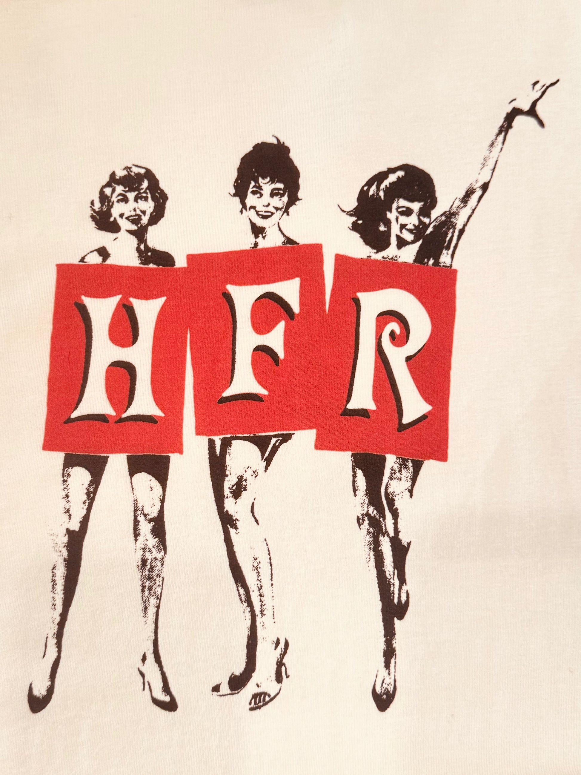 Hollywood Forever Records HFR Girls Graphic Print Cotton T-Shirt