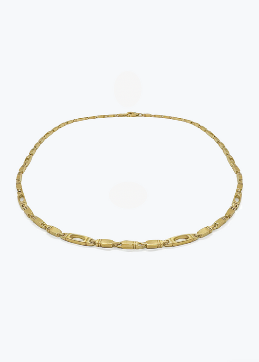 Howl fine jewelry 18k yellow gold Addai Link Necklace