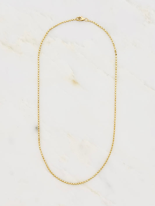 1.5mm Diamond Cut Ball Chain