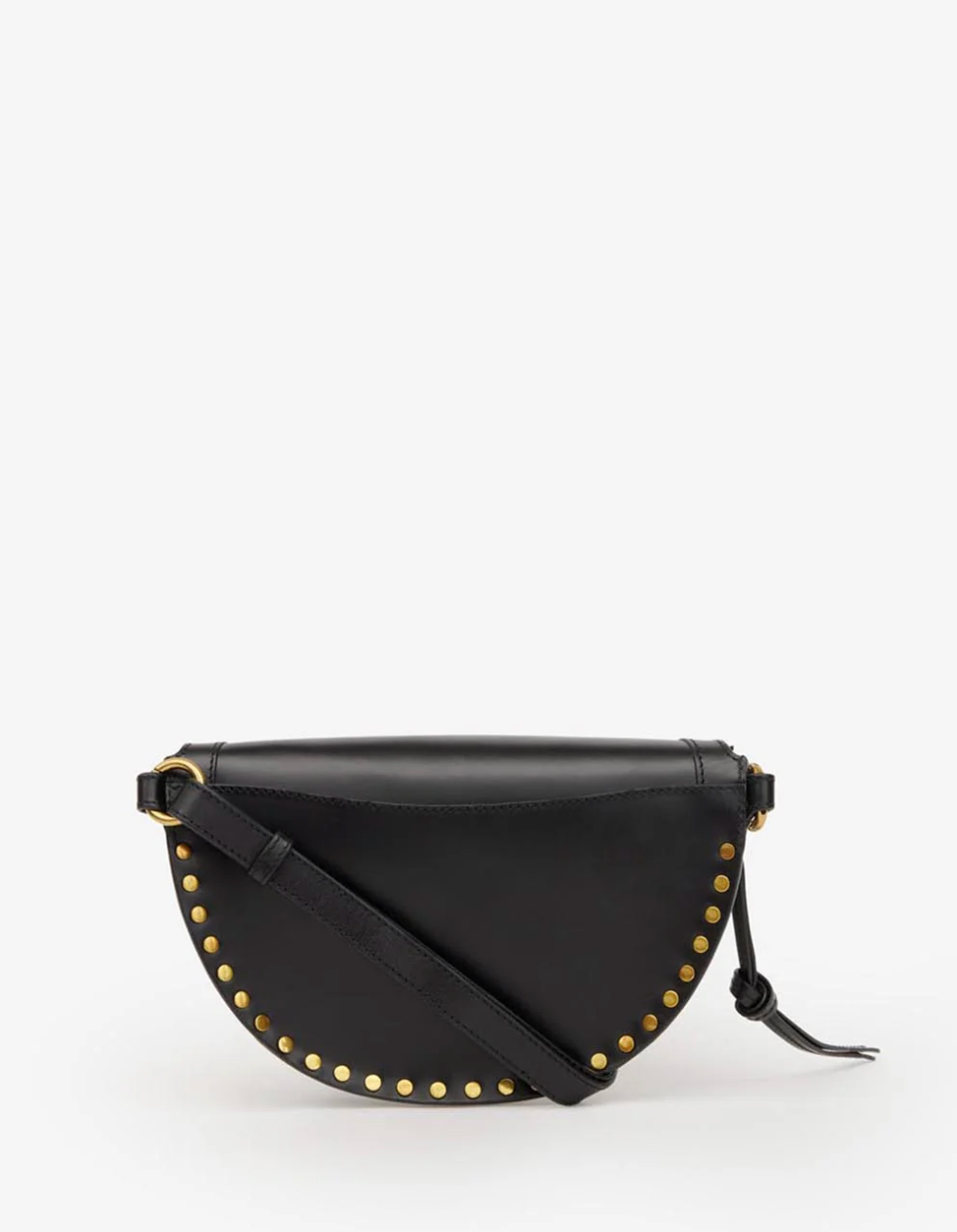 Isabel Marant Skano Belt Bag in Black Leather
