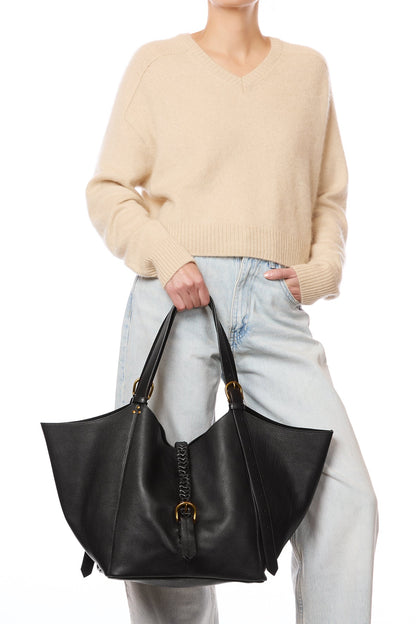 JEROME DREYFUSS Joseph M Tote Bag in Noir