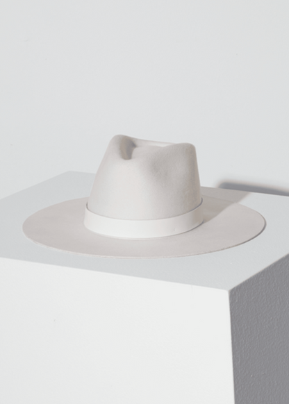 Janessa Leone Korin Hat Off White