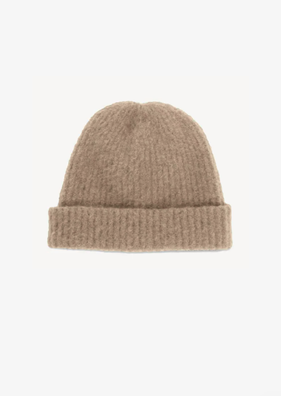 Janessa Leone The Piper Beanie in Oatmeal Wool