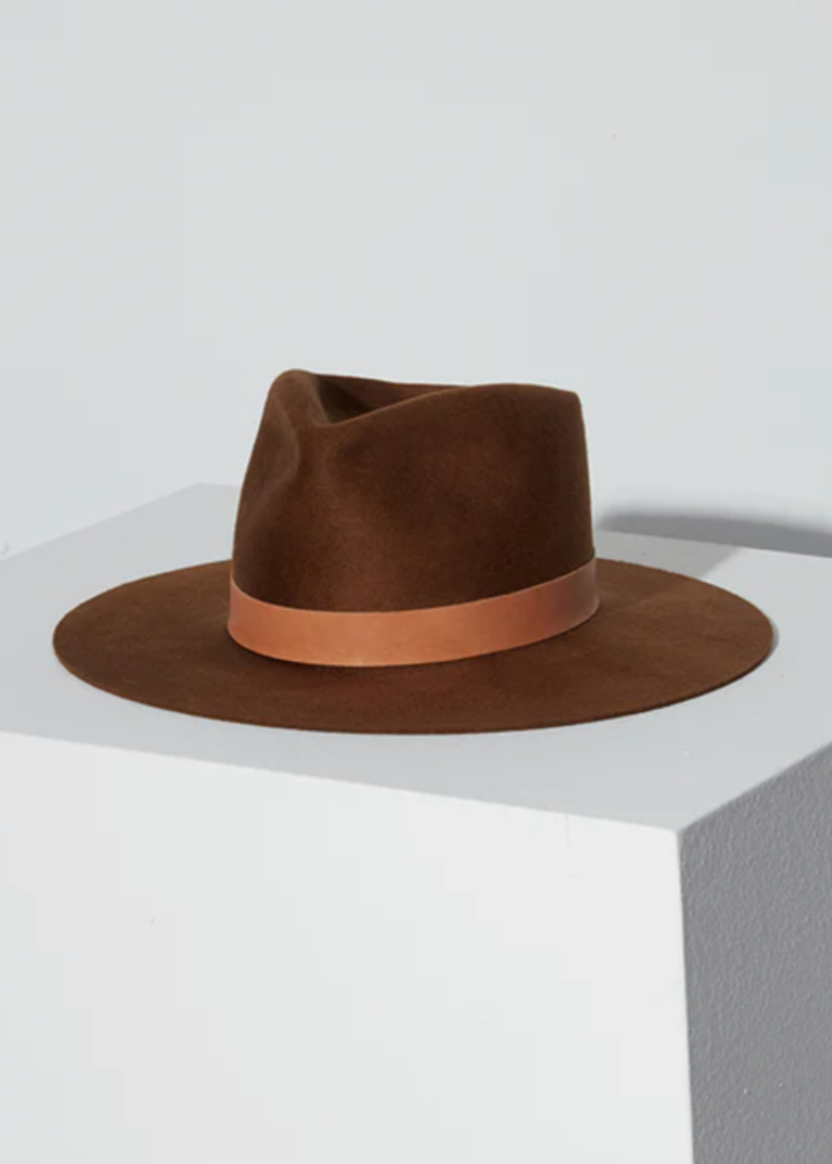 Janessa Leone Wool The Stewart Hat