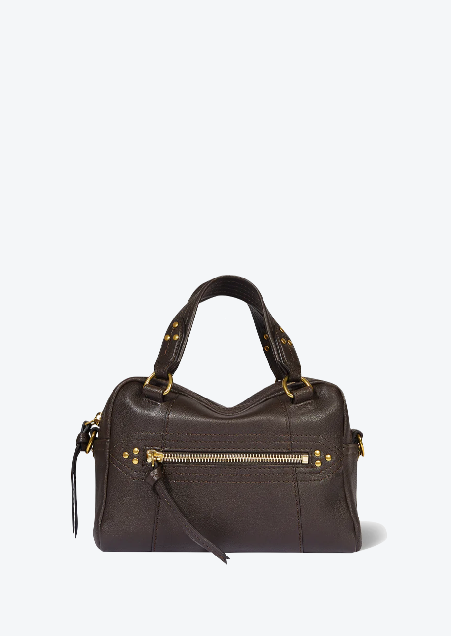 Jerome Dreyfuss womens Lucky Bowling Mini Bag in Moka