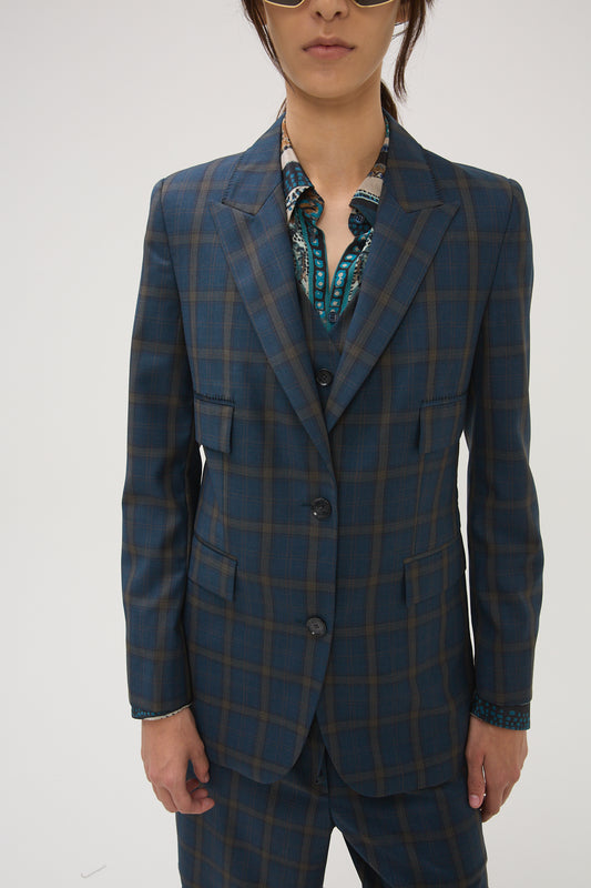 Maria Cher Keith Rafaella Blazer Green