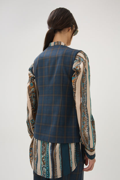 Person wearing Maria Cher Keith Talia Vest