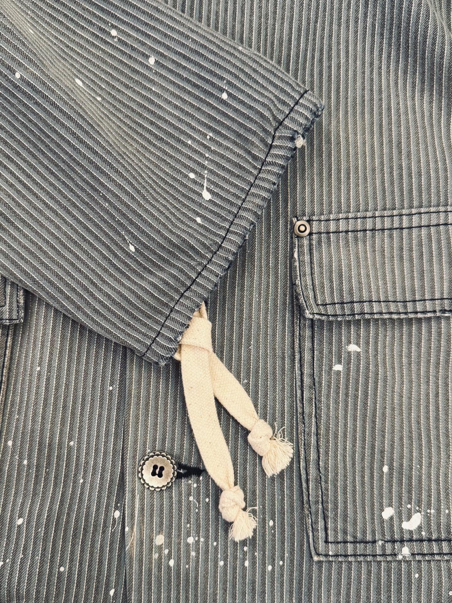 Monostereo mens "Community of Lovers" Railroad Jacket