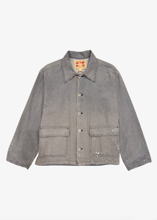 Monostereo mens "Community of Lovers" Railroad Jacket