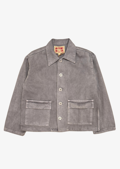 Monostereo mens "Community of Lovers" Work Jacket in Sea Moss