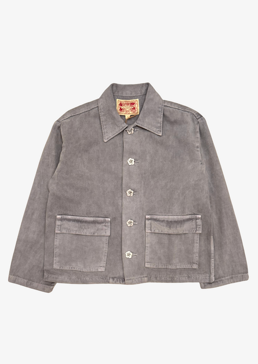 Monostereo mens "Community of Lovers" Work Jacket in Sea Moss