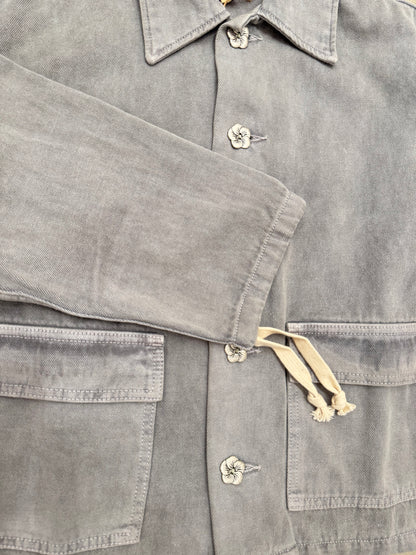 Monostereo mens "Community of Lovers" Work Jacket in Sea Moss