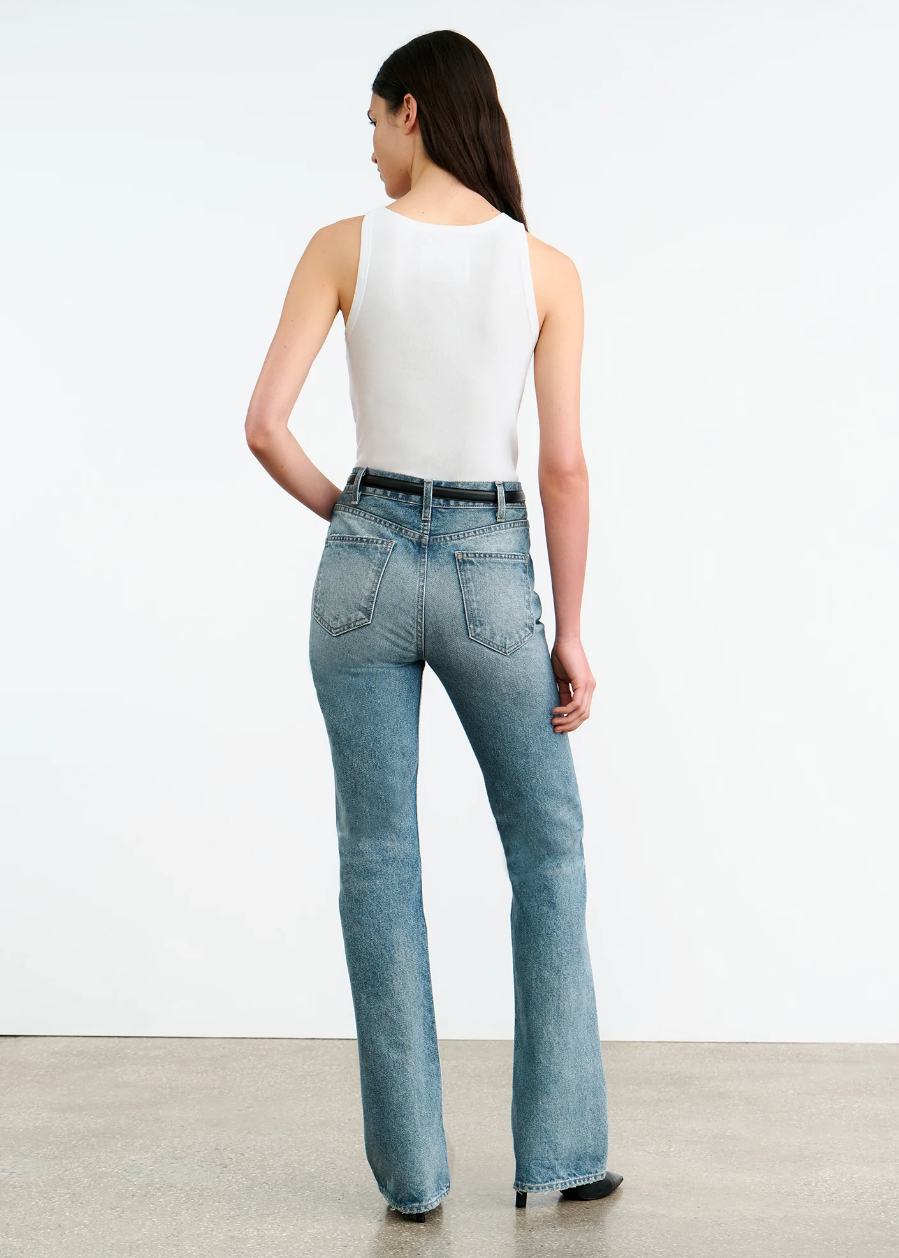 Person wearing Nili Lotan Jennifer Tank in White