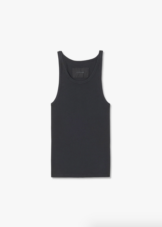 Nili Lotan womens Jennifer Rib Tank in Black