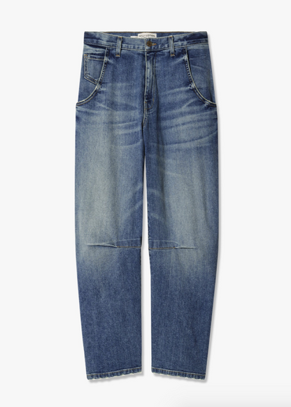 Nili Lotan womens denim Emerson Jean in Classic Wash