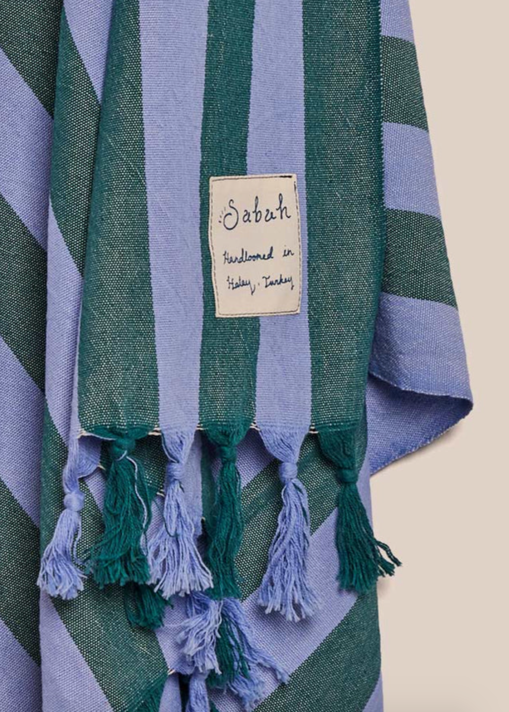 SABAH Turkish Peshtemal Towel Cotton Stripe
