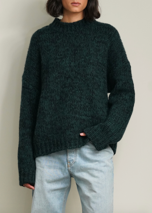 Person wearing Sablyn Cypress Cashmere Crewneck Sacramento