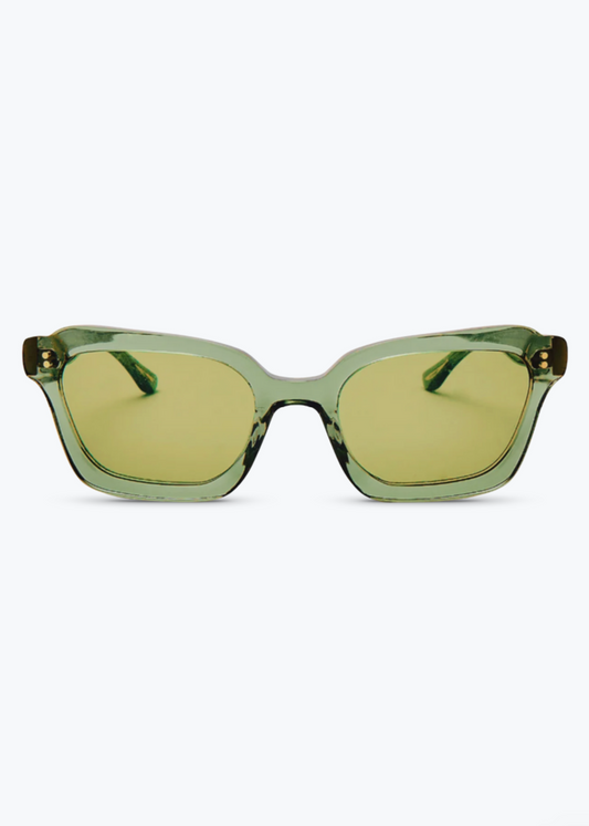 Sardine acetate sunglasses The Demi in Verde Palma