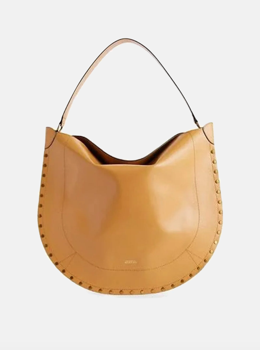 Oskan Hobo Soft Bag in Natural