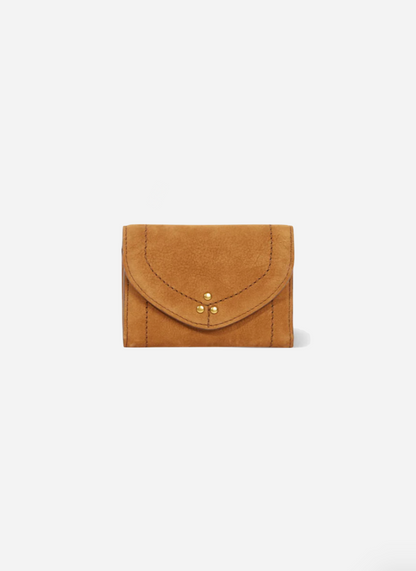 Helmut Wallet in Tabac Suede