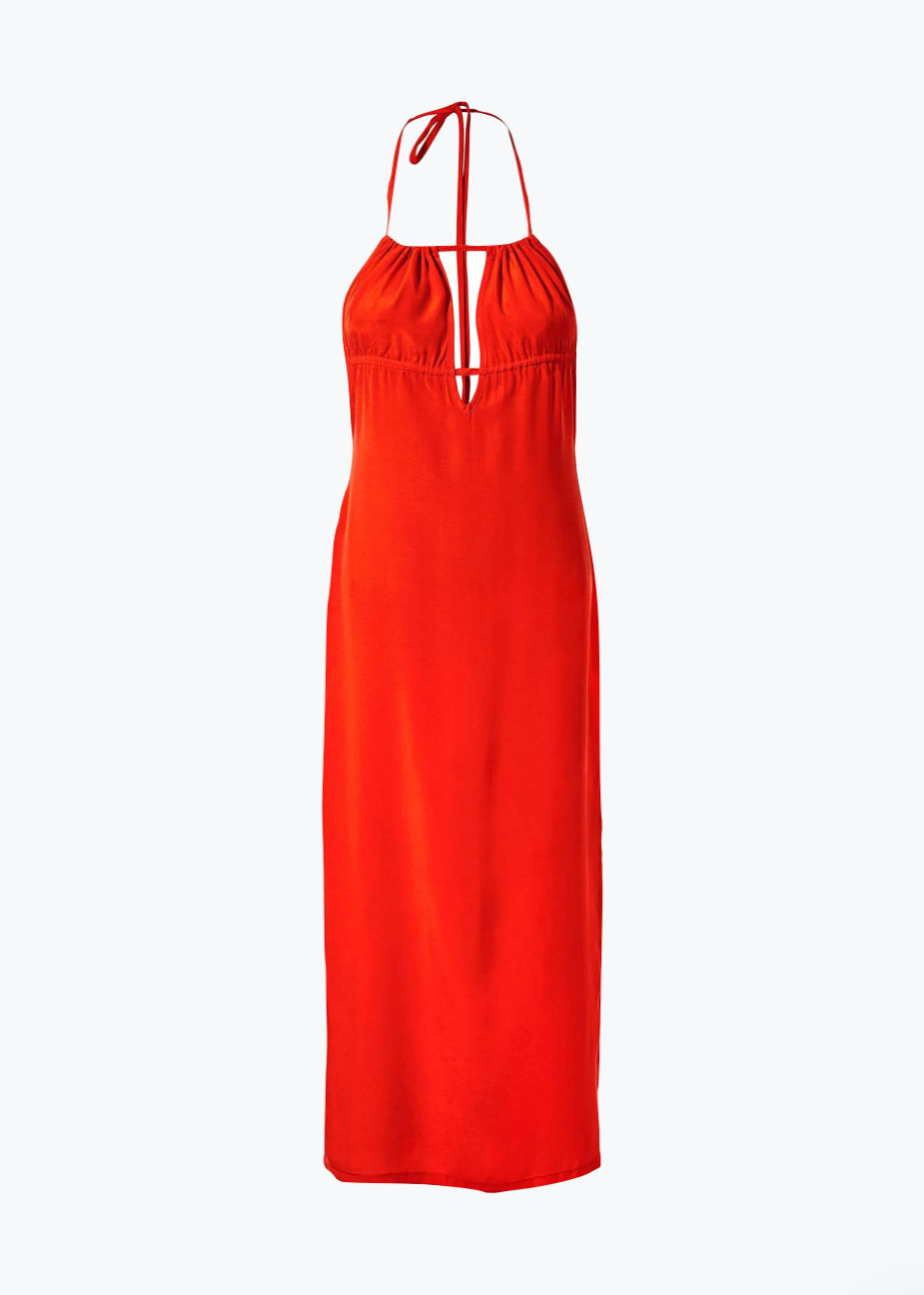 Oranga Cut Out Midi Dress