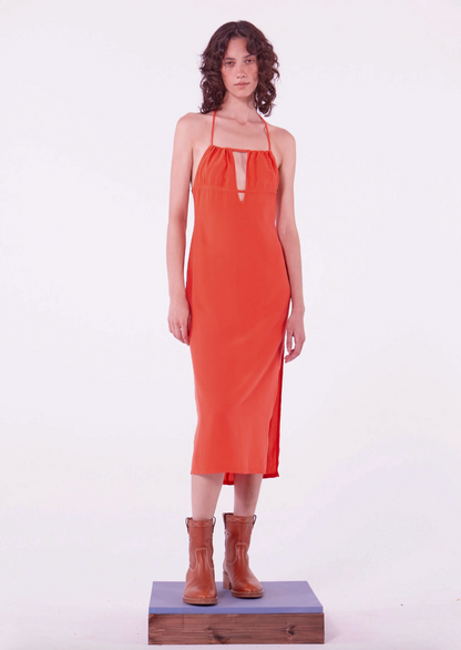 Oranga Cut Out Midi Dress