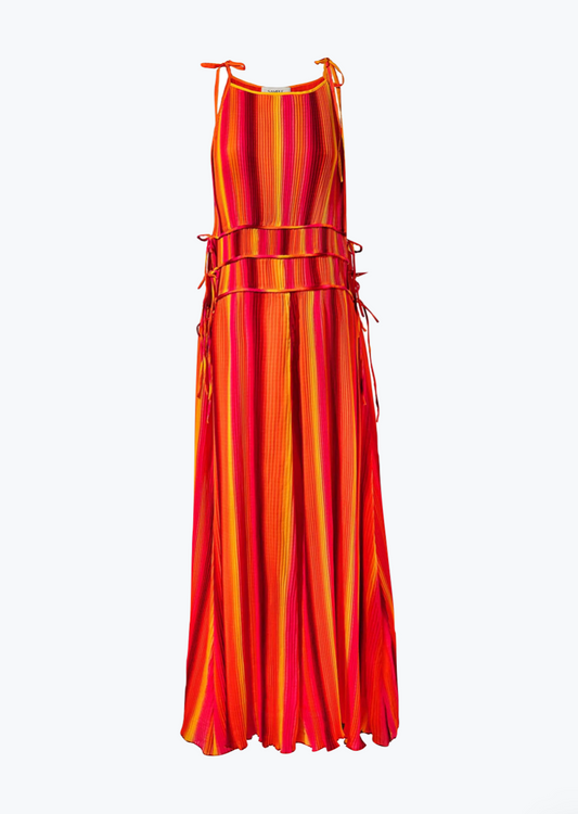 Shawna Pleated Maxi Dress