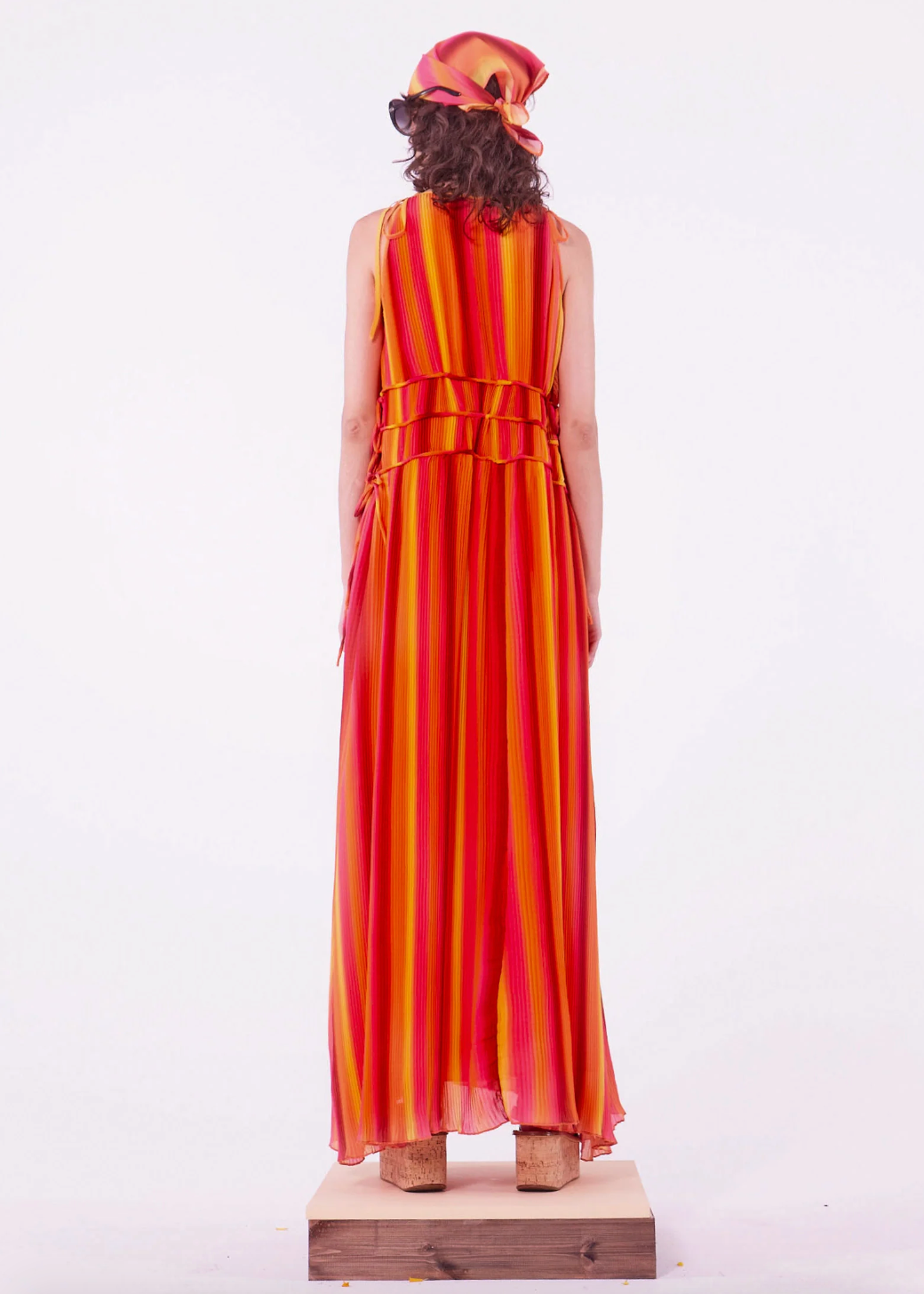 Shawna Pleated Maxi Dress