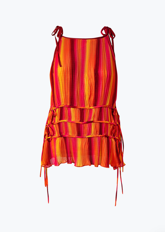 Shawna Pleated Top