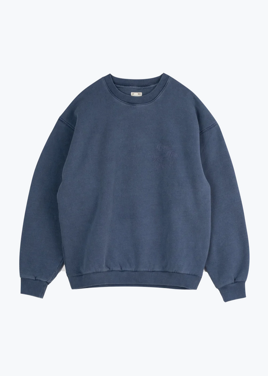 Detroit Sweater in Mallard Blue