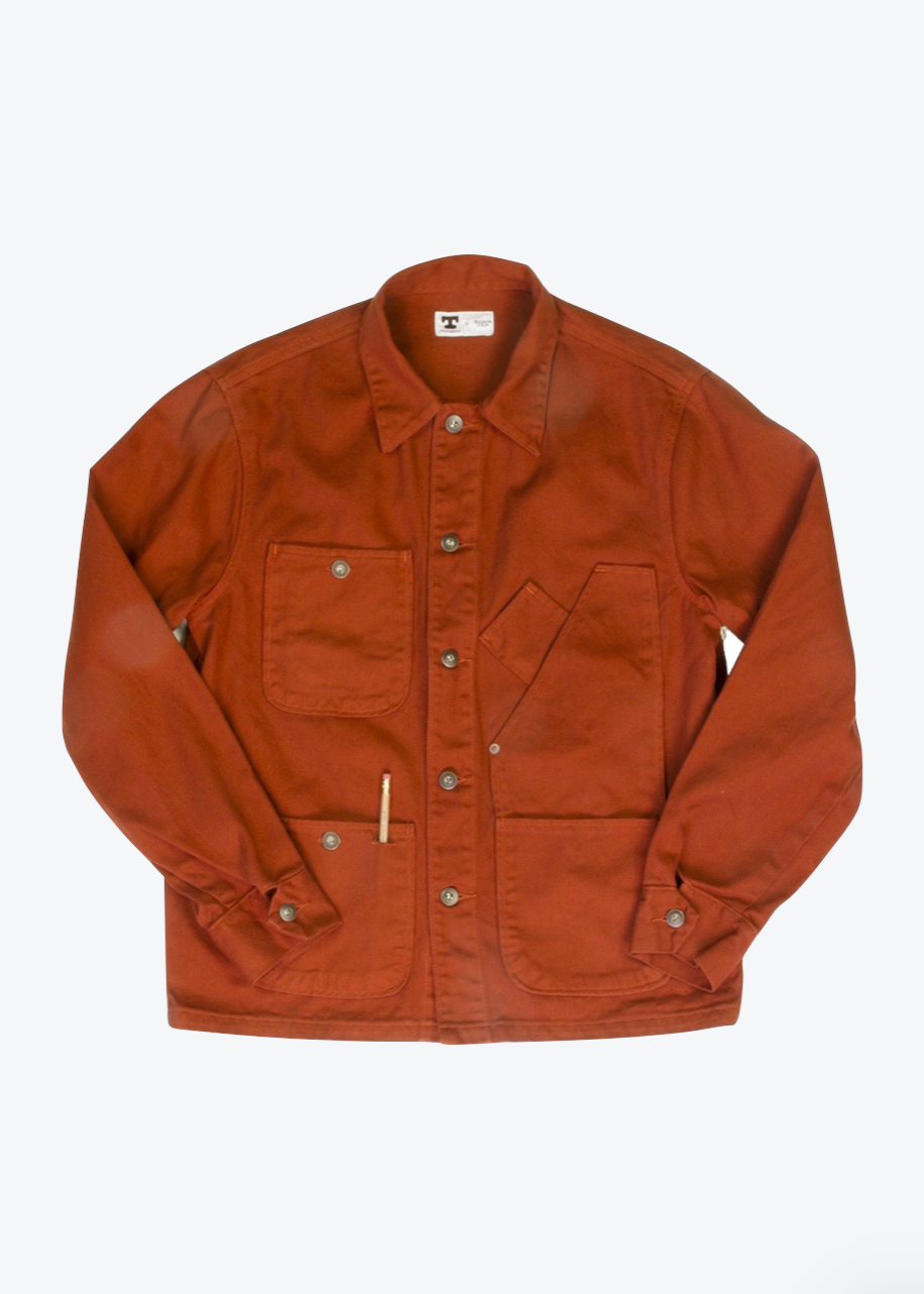 Coverall Jacket in International Orange