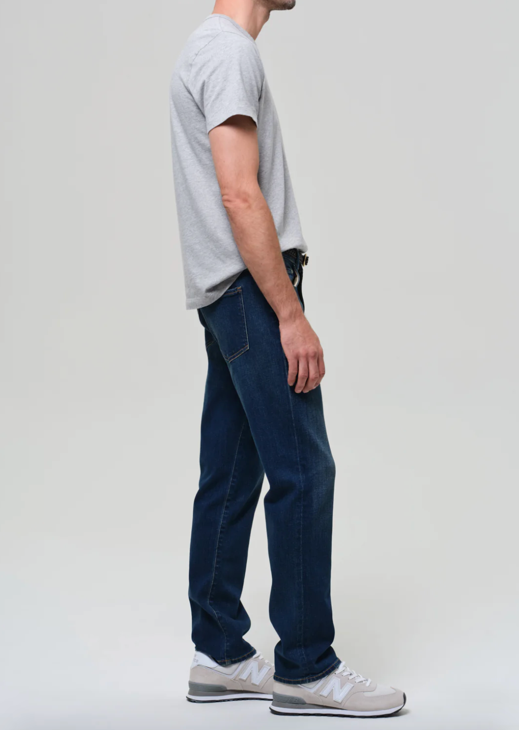 Elijah Straight Cashmere Denim in Condor