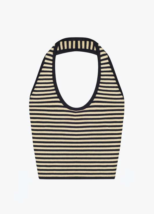 Pop Stripe Halter