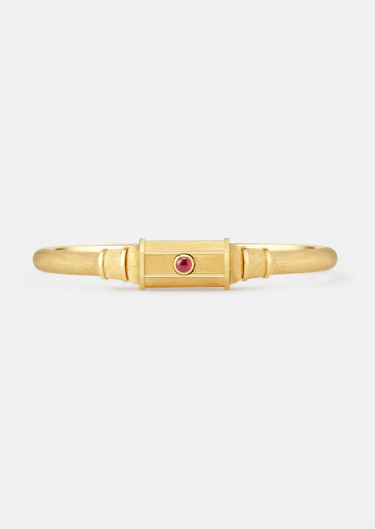 Ruby Baby Locket Bracelet