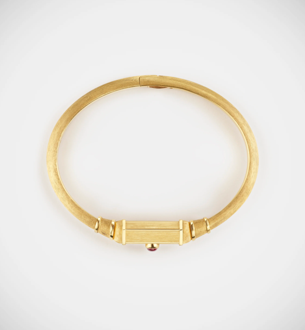Ruby Baby Locket Bracelet