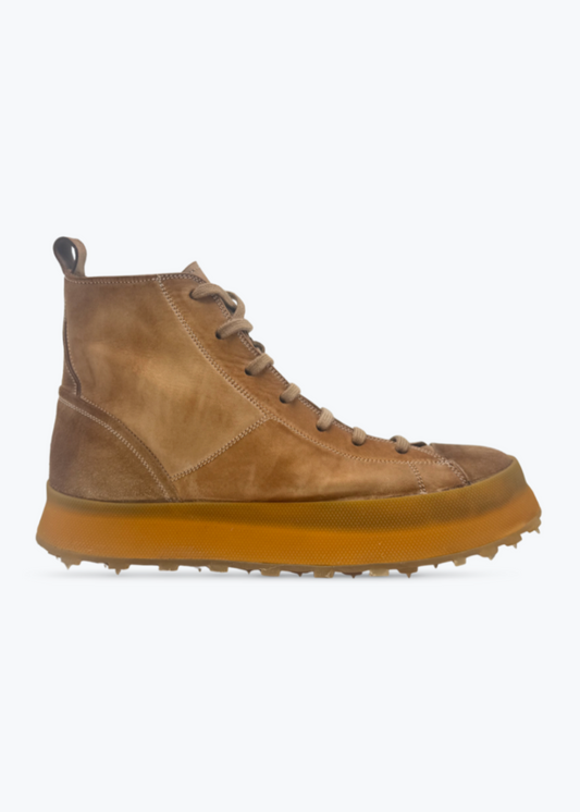 Shoto Melody High Top Sneakers in Vintage Cappuccino